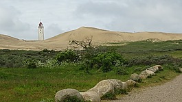 燈塔,沙丘,北海