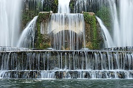 蒂沃利,neptunbrunnen,水
