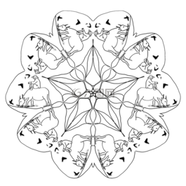 曼陀羅,水牛,水