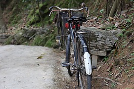 自行車,停,放