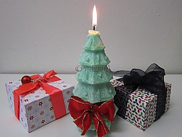 圣誕樹,蠟燭,圣誕節(jié)
