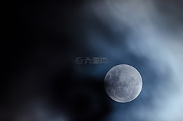 月亮,天空,美