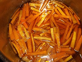 水果,廚房,橙色