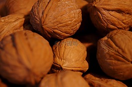 水果,核桃,螺母