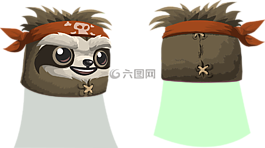 伊渥克人,futty,脸