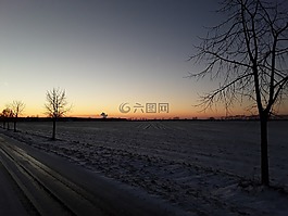 首頁,落山的太陽,天空