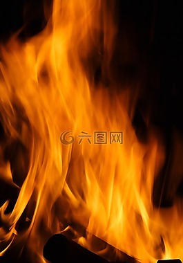 火,火焰,熱