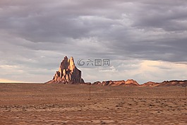 美國,沙漠,西