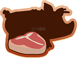 豬肉,肉,食品