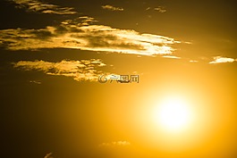 飛機(jī)在一個(gè)日落的天空,日落,飛行