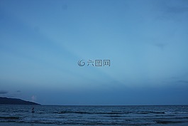 海,海洋,天空