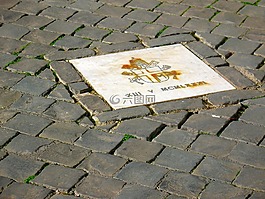 人行道,石,方式