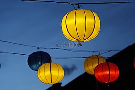 燈籠,秋,越南