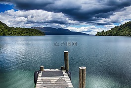 海岸,大自然,視圖
