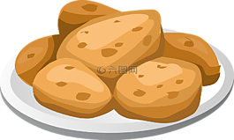 板,土豆,食品