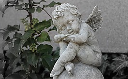 天使,數(shù)字,雕塑