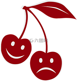 快樂,傷心,櫻桃