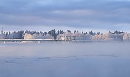 橋,河,水