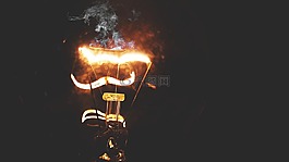 燈,熱,能源