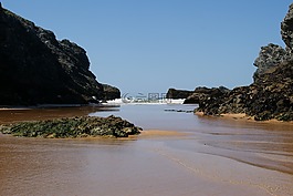 巖,海,波