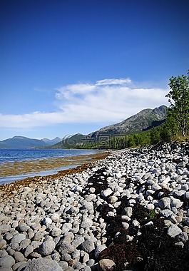 挪威,峽灣,山