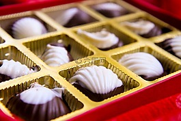 巧克力,糖果,快樂