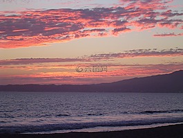 日落,夕陽,墨西哥