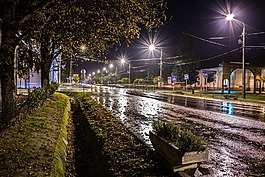 傍晚時(shí)分,長(zhǎng),博覽會(huì)