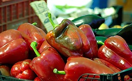 蔬菜,紅辣椒,市場(chǎng)