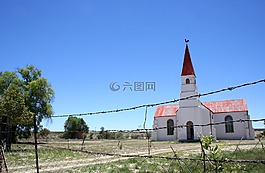 教堂,帶刺鐵絲網,宗教
