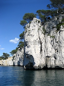 山體卡,石灰石,懸崖