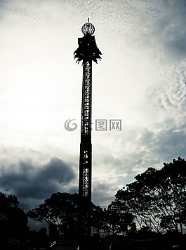 公園,樂趣,騎