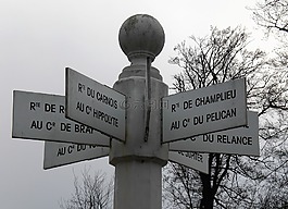 如何到達(dá)這里,法國(guó),黑色白色