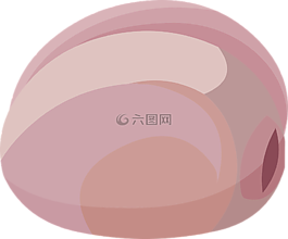 紫色,外殼,石