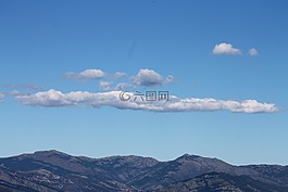 云,山,景觀