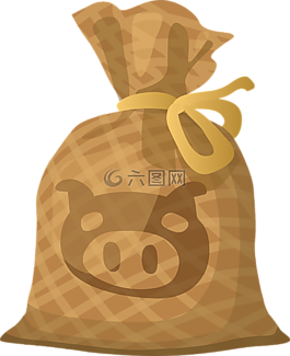 麻袋,袋,帆布