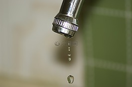 拖放,的,水