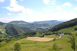 瑞士,景觀,山