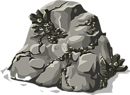 岩,山,自然