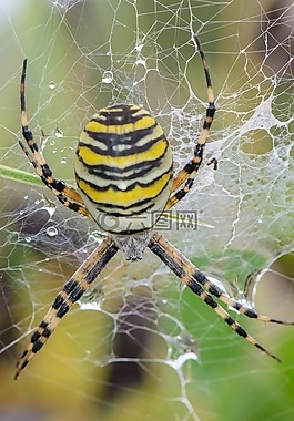 蜘蛛,web,自然