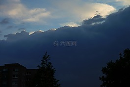 風暴,天氣,秋千