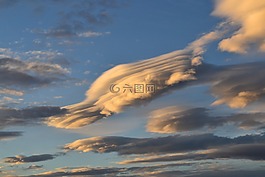 天空,云,夏天