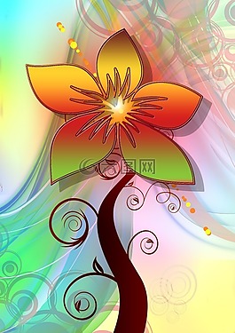 花,開花,kringel