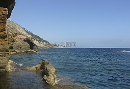 假日,海灘,夏天