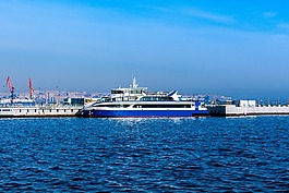 游艇,海,船舶