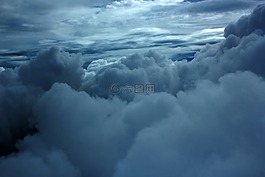 云,软盘云,多云的天空