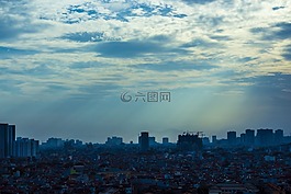 天際線,天空,建筑物