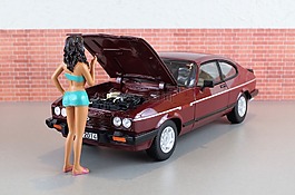 模型車,福特,卡普里