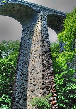 橋,河,鐵路