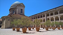 馬賽,醫(yī)院,庭院